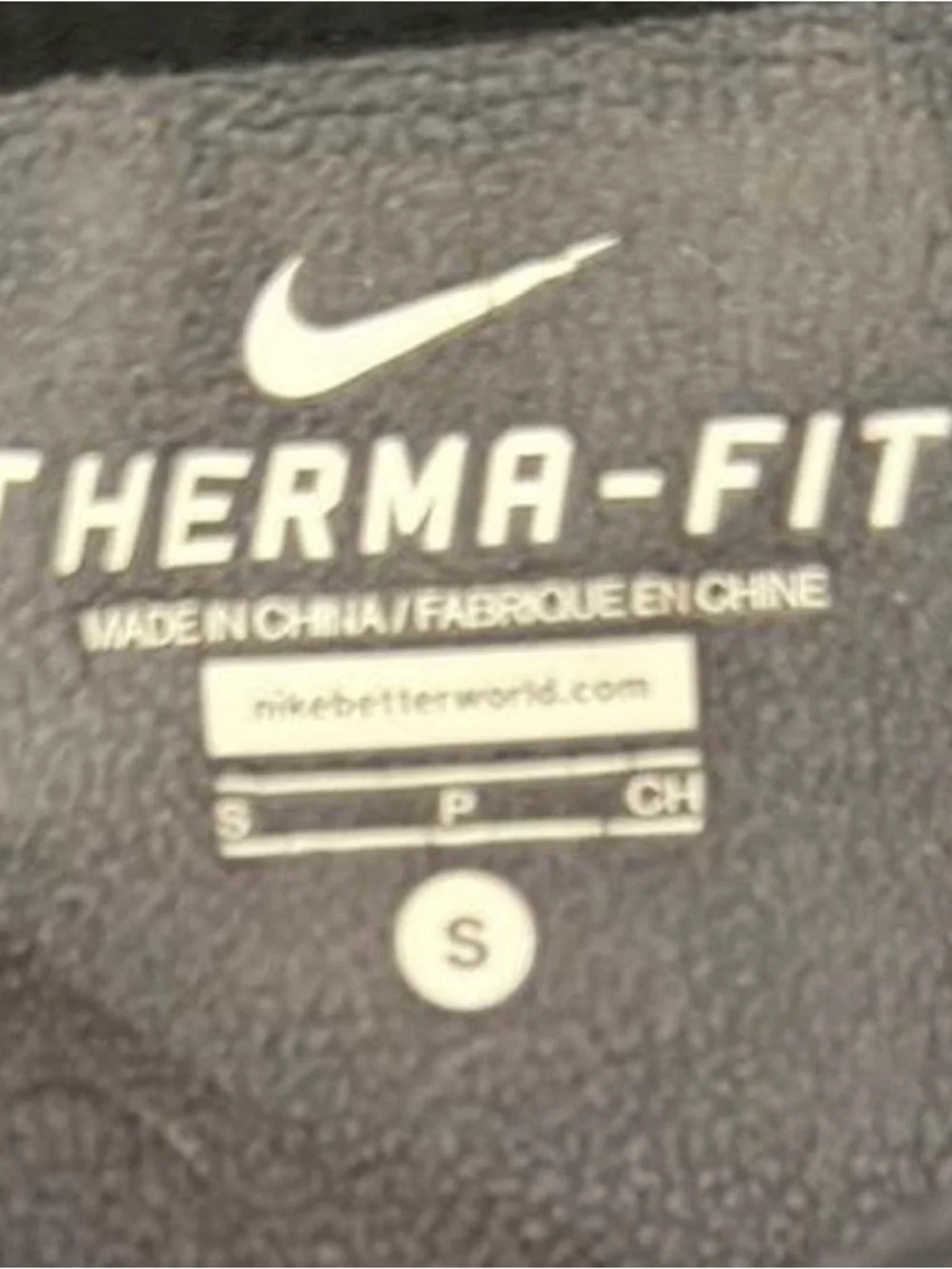 Nike Charcoal Hoodie with Pink Swoosh and Trim